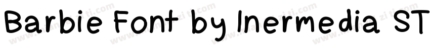 Barbie Font by lnermedia STUDIO字体转换